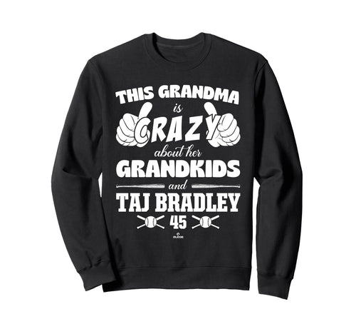 Grandma Crazy Taj Bradley Tampa Bay Sweatshirt - Trendy Graphic for Adults - T-Shirt, Sweatshirt, Hoodie