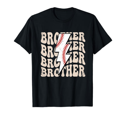 Lightning Groovy Proud Baseball T-Shirt - Fun Novelty Design for Adults - T-Shirt, Sweatshirt, Hoodie