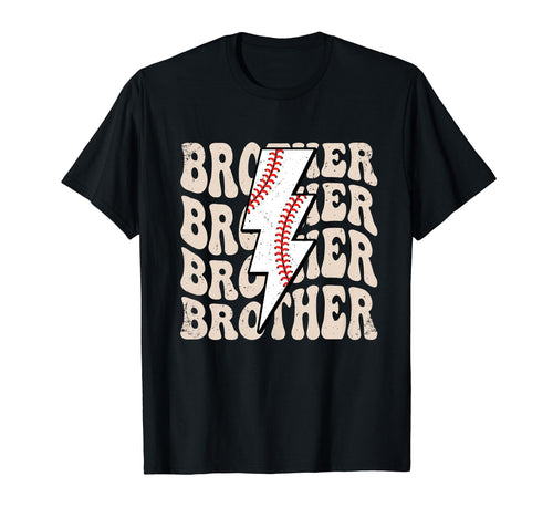 Lightning Groovy Proud Baseball T-Shirt - Fun Novelty Design for Adults - T-Shirt, Sweatshirt, Hoodie