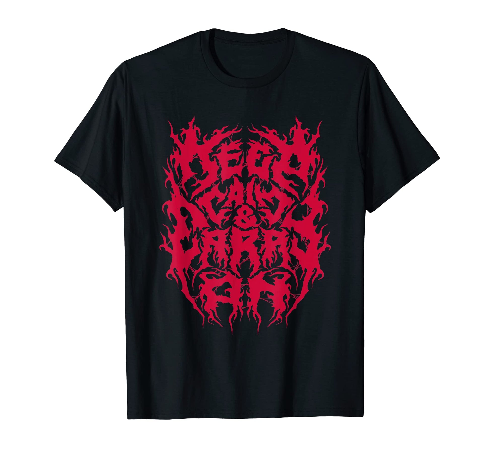Grunge Aesthetic 90S Black Metal Logo T-Shirt - Fun Novelty Design Unisex - T-Shirt, Sweatshirt, Hoodie