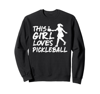 This Loves Pickleball Game Day Sweatshirt - Unique Graphic Men Women - T-Shirt, Sweatshirt, Hoodie
