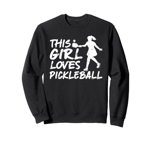 This Loves Pickleball Game Day Sweatshirt - Unique Graphic Men Women - T-Shirt, Sweatshirt, Hoodie