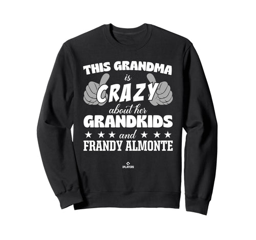 Grandma Crazy Frandy Almonte Sweatshirt - Minimalist Print for Adults - T-Shirt, Sweatshirt, Hoodie