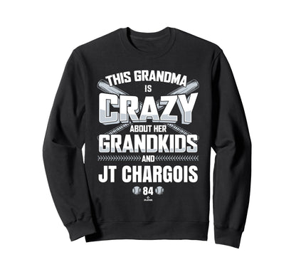 Grandma Crazy Jt Chargois Seattle Sweatshirt - Custom Art Print Men Women - T-Shirt, Sweatshirt, Hoodie