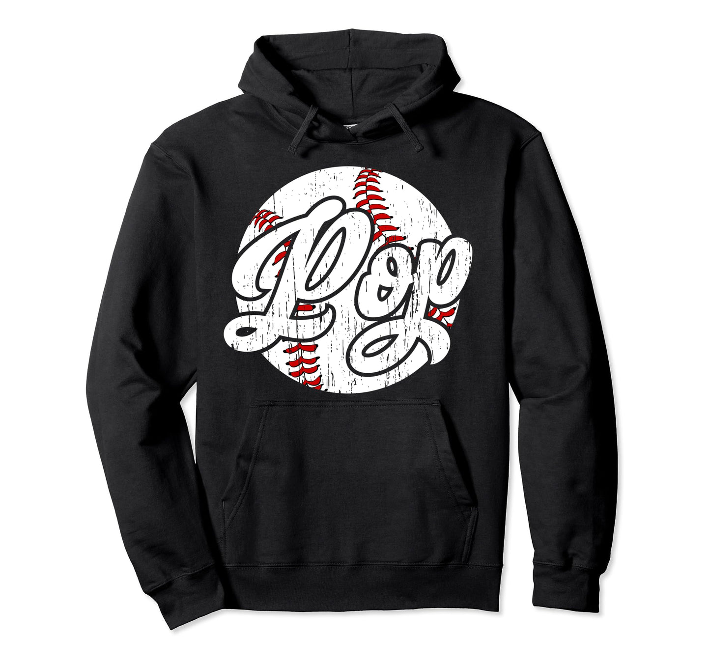Pop Proud Baseball Pop Baseball Player Pop Hoodie - Graphic Print Men Women - T-Shirt, Sweatshirt, Hoodie