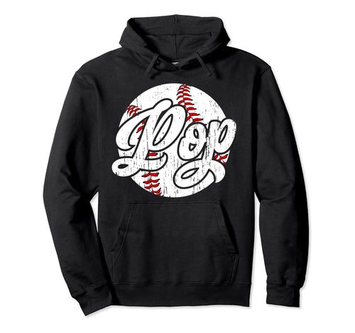 Pop Proud Baseball Pop Baseball Player Pop Hoodie - Graphic Print Men Women - T-Shirt, Sweatshirt, Hoodie