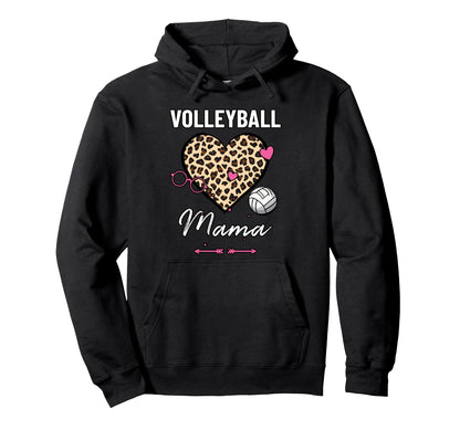 Volleyball Mama Fun Game Day Mom Hoodie - Streetwear Style for Adults - T-Shirt, Sweatshirt, Hoodie