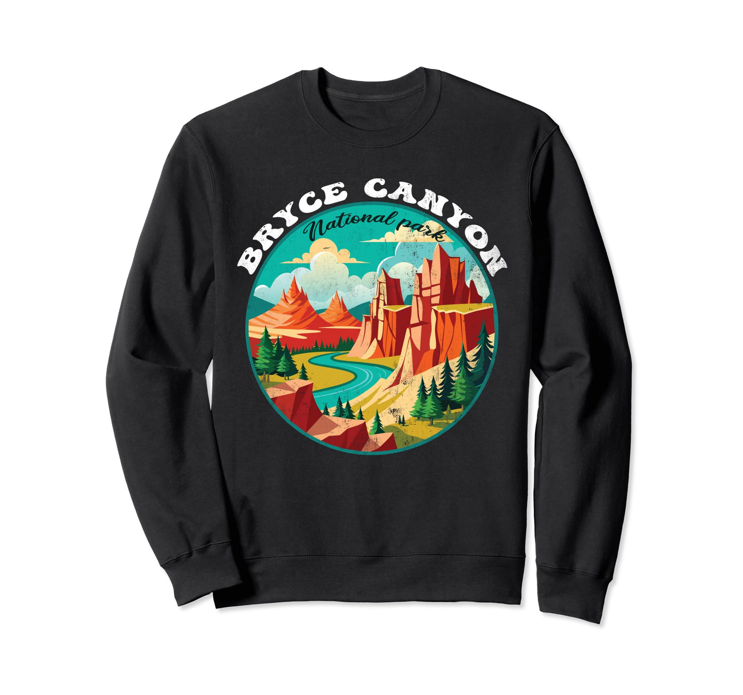 Bryce Canyon National Park Utah Hiking Sweatshirt - Unique Graphic Unisex - T-Shirt, Sweatshirt, Hoodie
