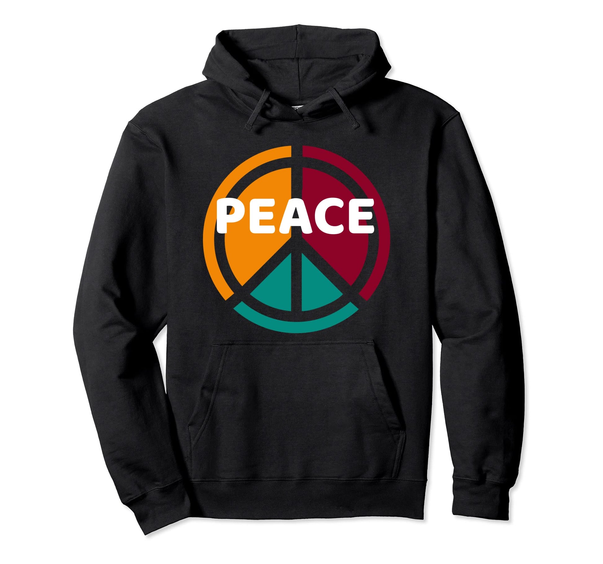 Peace Sign Spread Love And Peace Hoodie - Aesthetic Graphic Men Women - T-Shirt, Sweatshirt, Hoodie