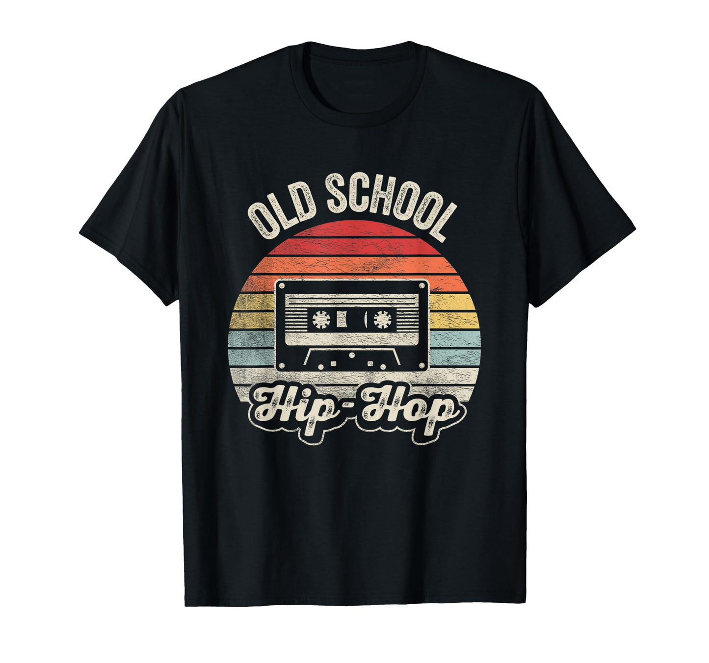 Old School Hip Hop Cassette Lovers T-Shirt - Novelty Apparel Unisex - T-Shirt, Sweatshirt, Hoodie