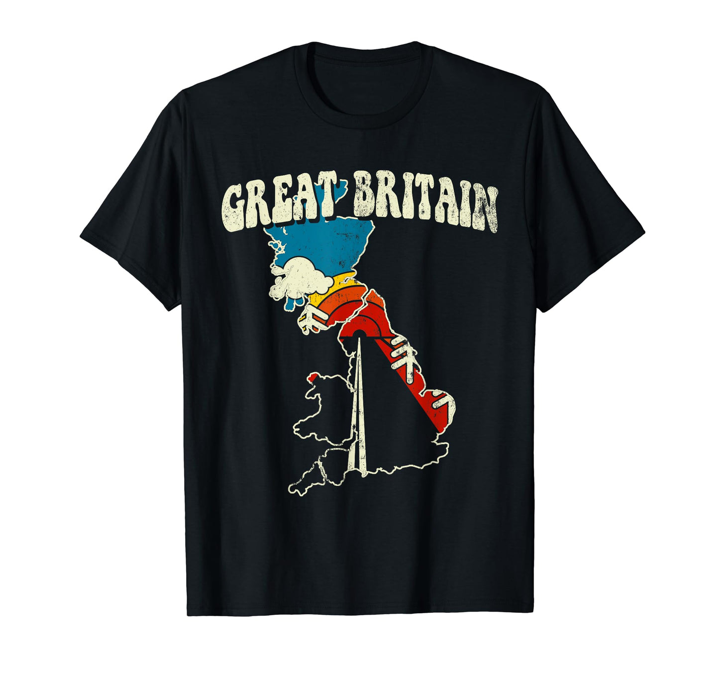 Great Britain British Country T-Shirt - Casual Everyday Wear Unisex - T-Shirt, Sweatshirt, Hoodie
