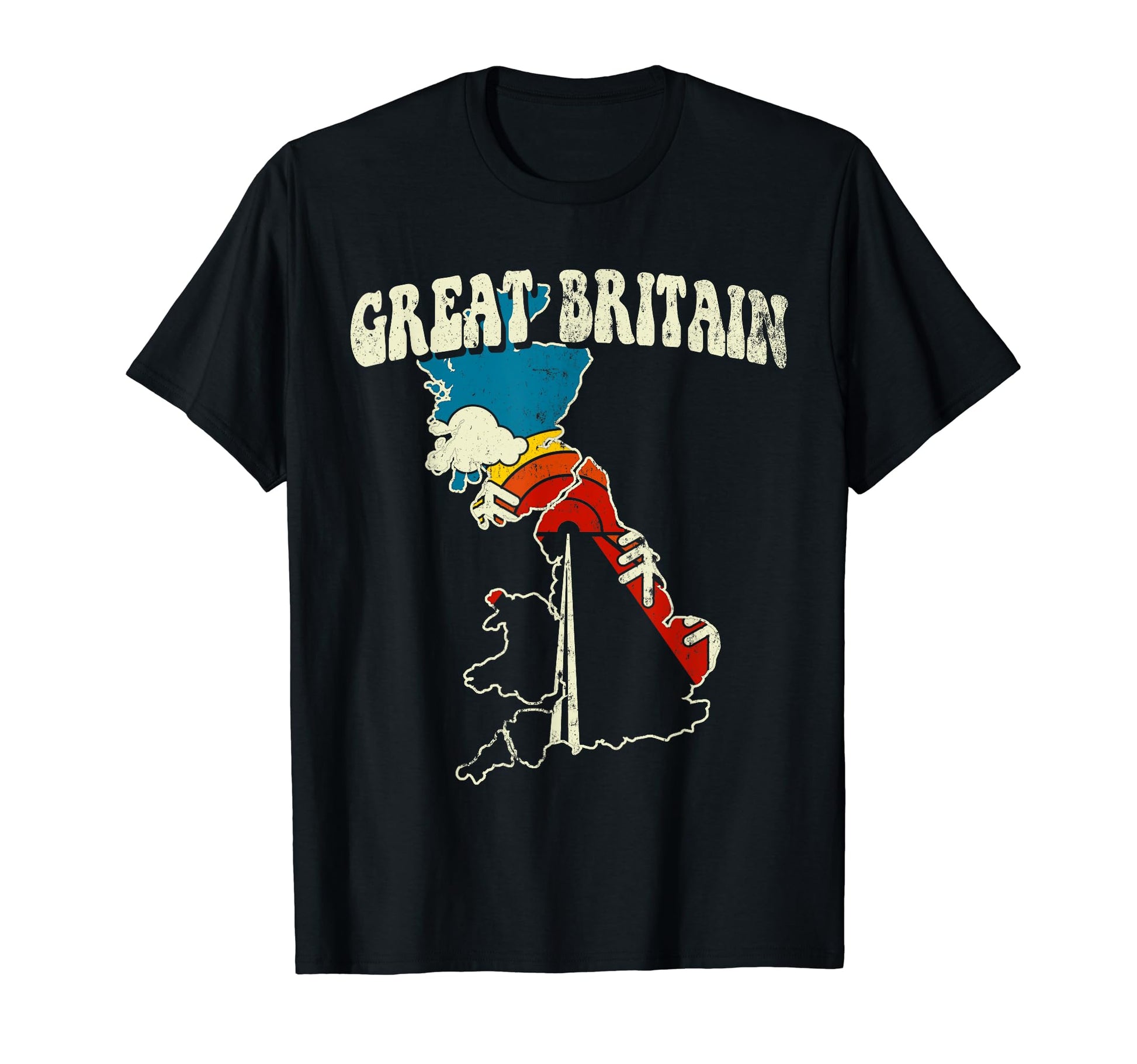 Great Britain British Country T-Shirt - Casual Everyday Wear Unisex - T-Shirt, Sweatshirt, Hoodie