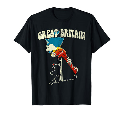 Great Britain British Country T-Shirt - Casual Everyday Wear Unisex - T-Shirt, Sweatshirt, Hoodie