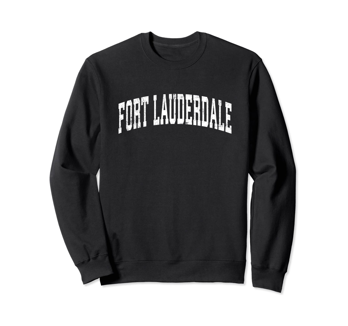 Fort Lauderdale Florida Fl Sweatshirt - Aesthetic Graphic for Adults - T-Shirt, Sweatshirt, Hoodie