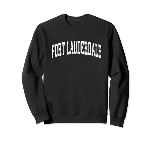 Fort Lauderdale Florida Fl Sweatshirt - Aesthetic Graphic for Adults - T-Shirt, Sweatshirt, Hoodie