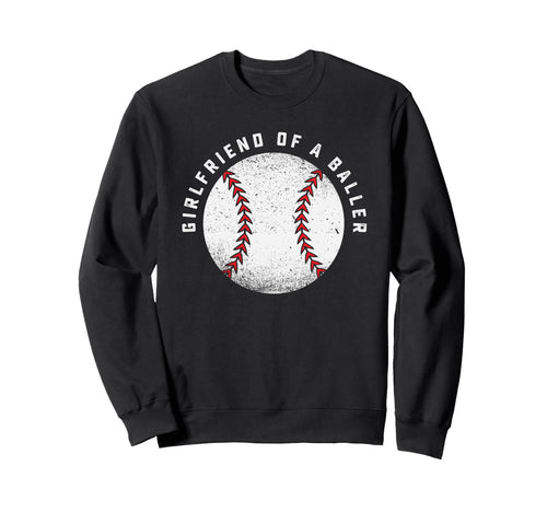 Girlfriend Baller Boyfriend Sweatshirt - Minimalist Print for Adults - T-Shirt, Sweatshirt, Hoodie