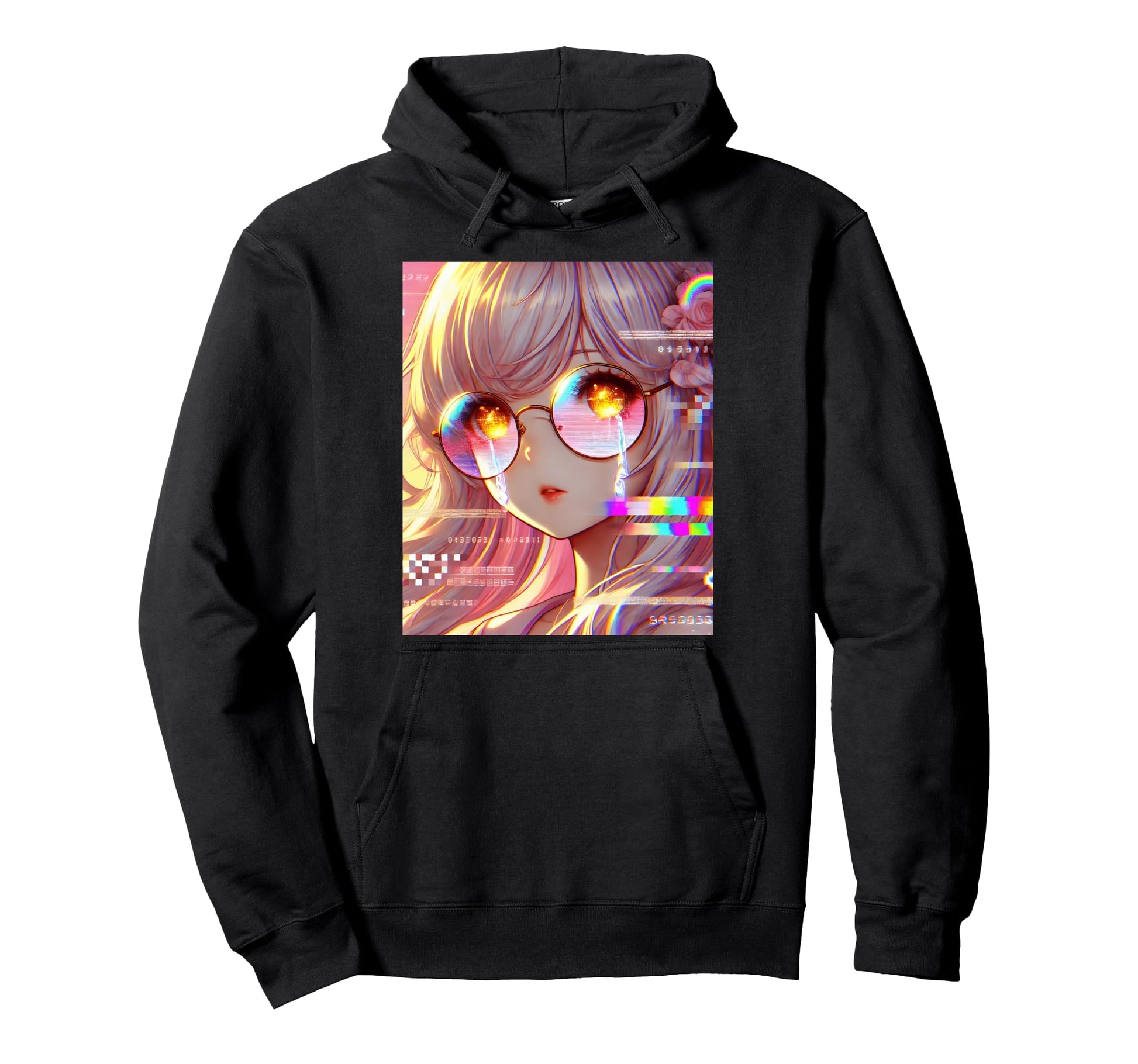 Anime Vaporwave Egirl Aesthetic Hoodie - Fun Novelty Design Unisex - T-Shirt, Sweatshirt, Hoodie