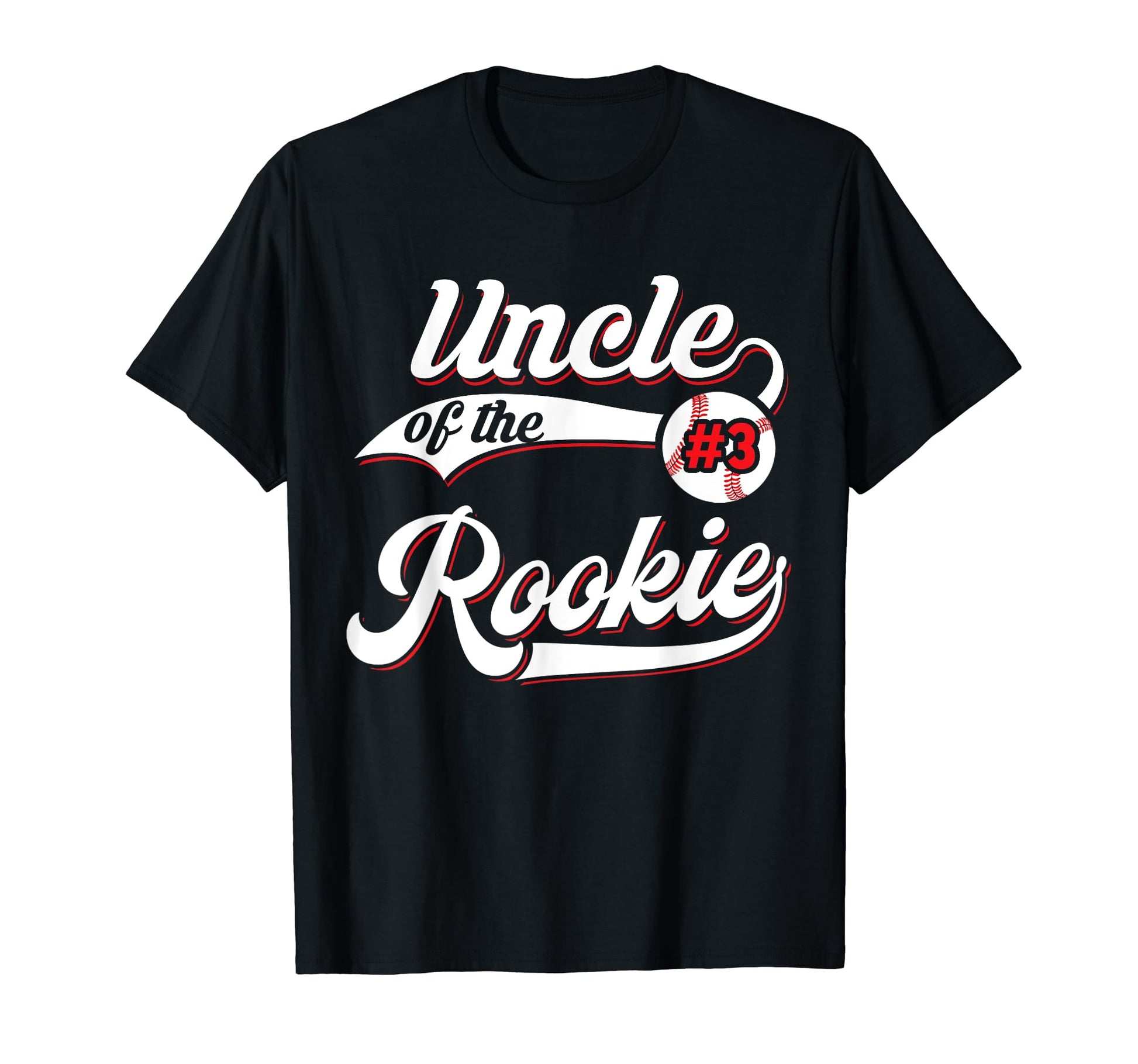 Uncle Rookie Matching Family Baseball T-Shirt - Trendy Graphic Men Women - T-Shirt, Sweatshirt, Hoodie