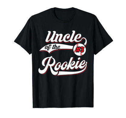 Uncle Rookie Matching Family Baseball T-Shirt - Trendy Graphic Men Women - T-Shirt, Sweatshirt, Hoodie