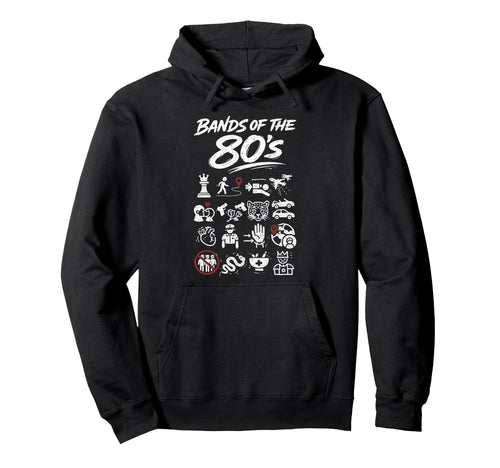 Bands 80S Rock Music Lover Rock And Roll Hoodie - Custom Art Print Unisex - T-Shirt, Sweatshirt, Hoodie