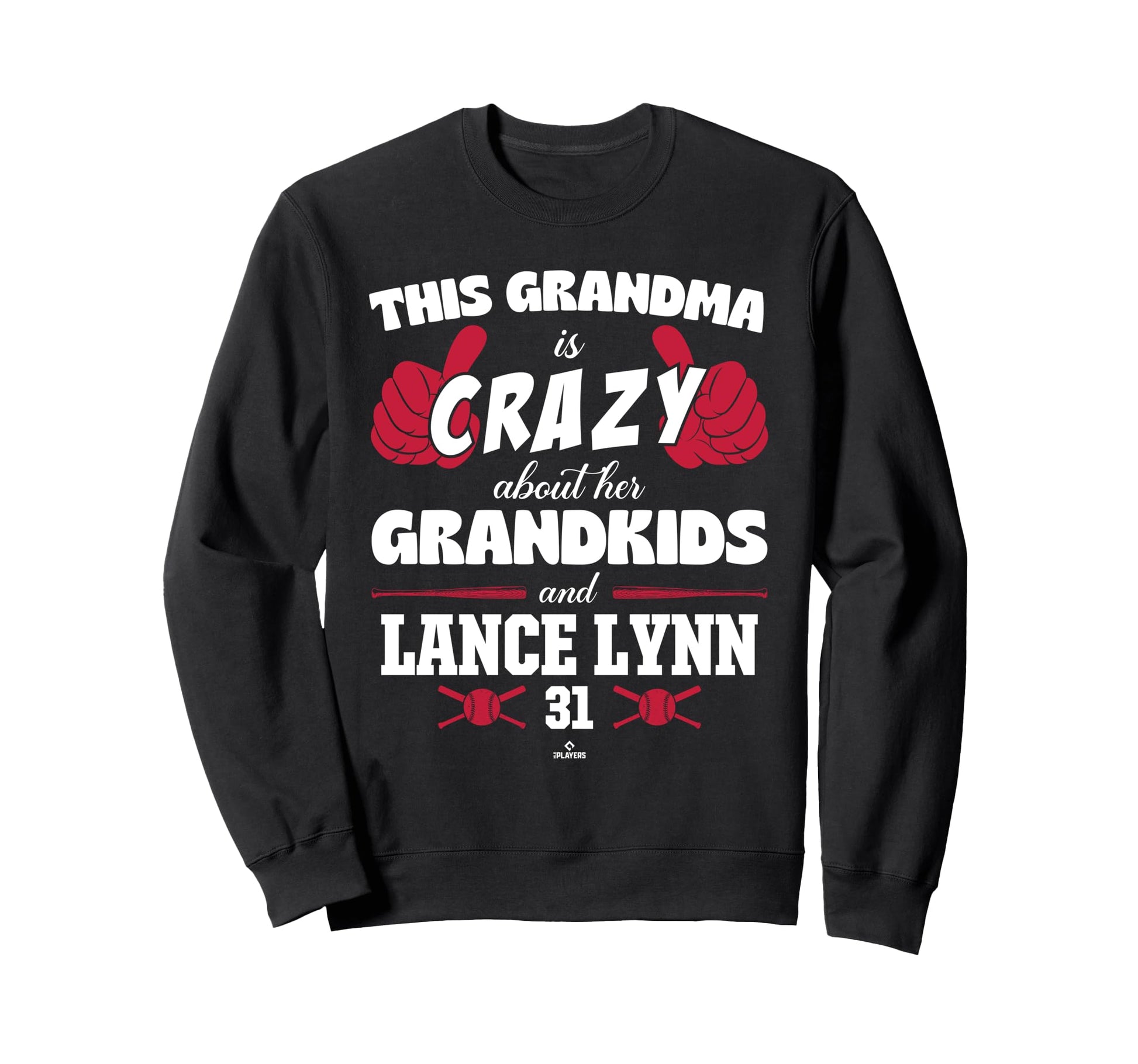 Grandma Crazy Lance Lynn St Louis Sweatshirt - Trendy Graphic Men Women - T-Shirt, Sweatshirt, Hoodie