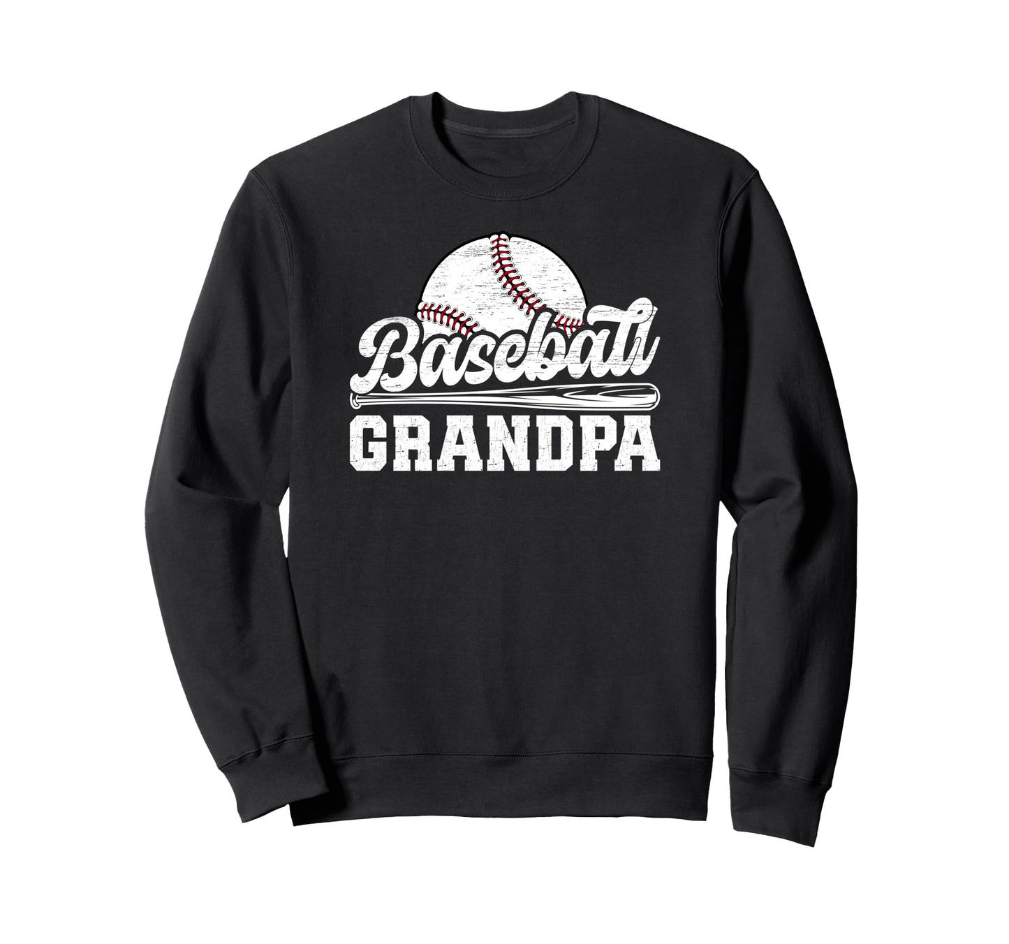 Baseball Grandpa Baseball Player Sweatshirt - Custom Art Print Men Women - T-Shirt, Sweatshirt, Hoodie