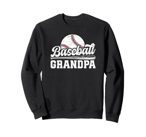 Baseball Grandpa Baseball Player Sweatshirt - Custom Art Print Men Women - T-Shirt, Sweatshirt, Hoodie