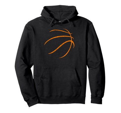 Basketball Player Fan Dad Game Day Hoodie - Fun Novelty Design for Adults - T-Shirt, Sweatshirt, Hoodie