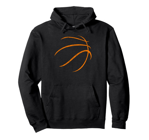 Basketball Player Fan Dad Game Day Hoodie - Fun Novelty Design for Adults - T-Shirt, Sweatshirt, Hoodie