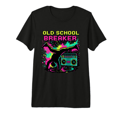 Breakdancing Hip Hop 80S Boombox Old T-Shirt - Trendy Graphic Unisex - T-Shirt, Sweatshirt, Hoodie