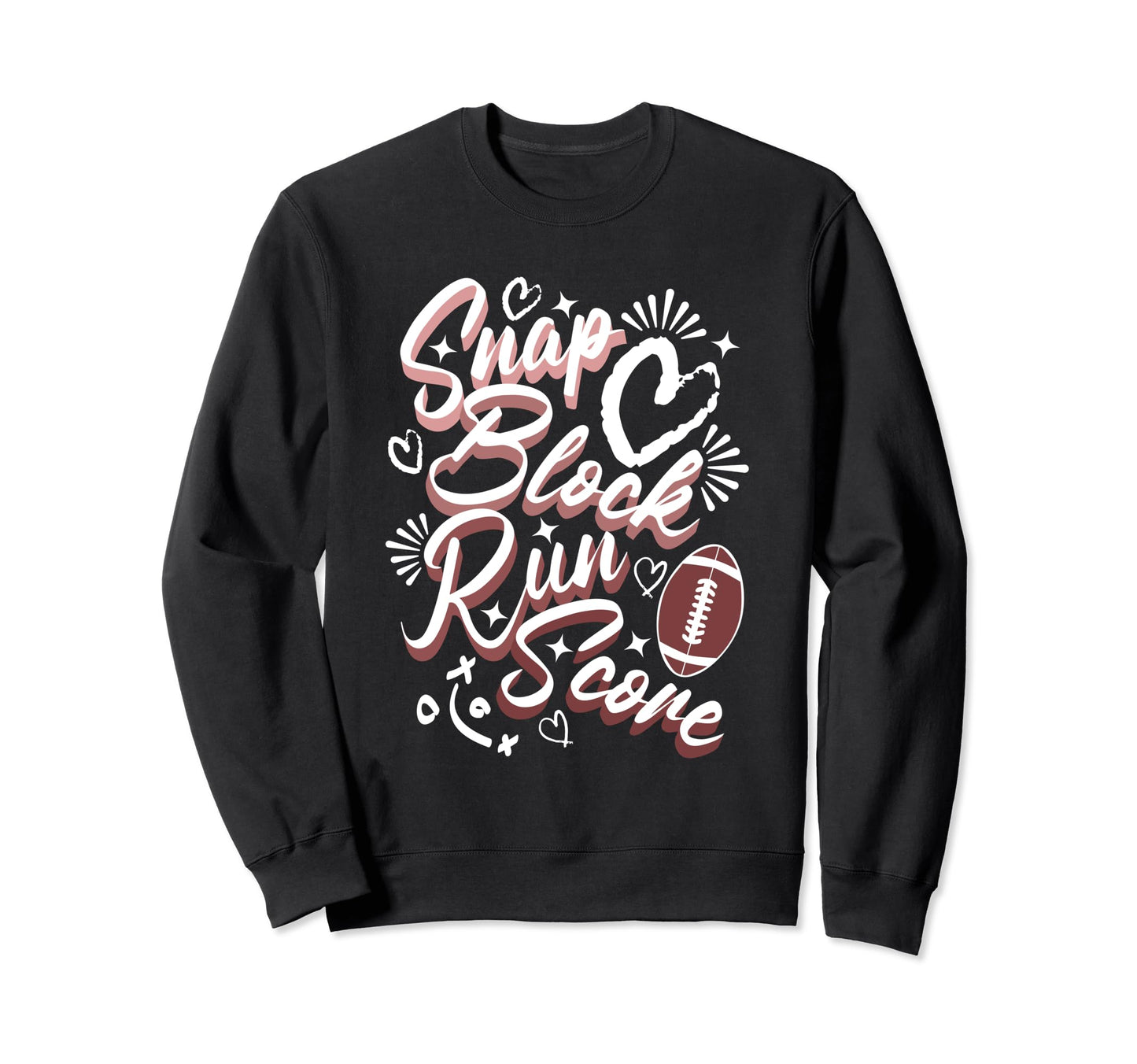 Football Mom Wife Gameday Snap Sweatshirt - Minimalist Print for Adults - T-Shirt, Sweatshirt, Hoodie
