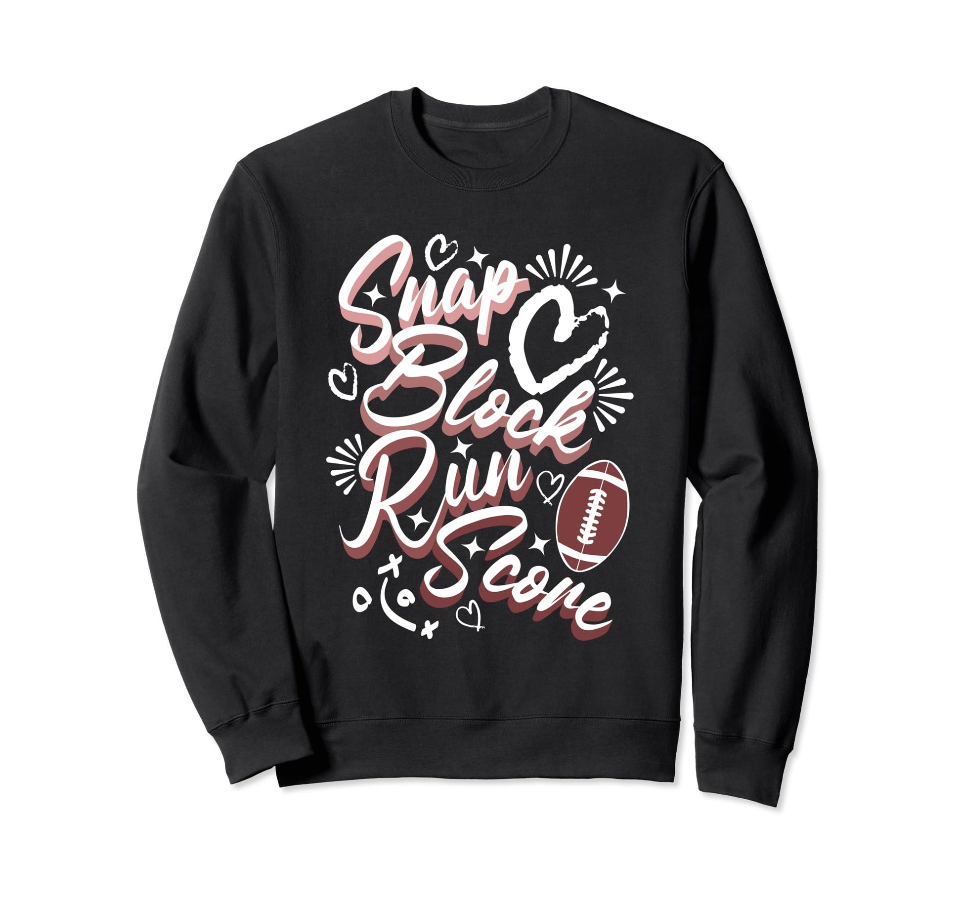 Football Mom Wife Gameday Snap Sweatshirt - Minimalist Print for Adults - T-Shirt, Sweatshirt, Hoodie