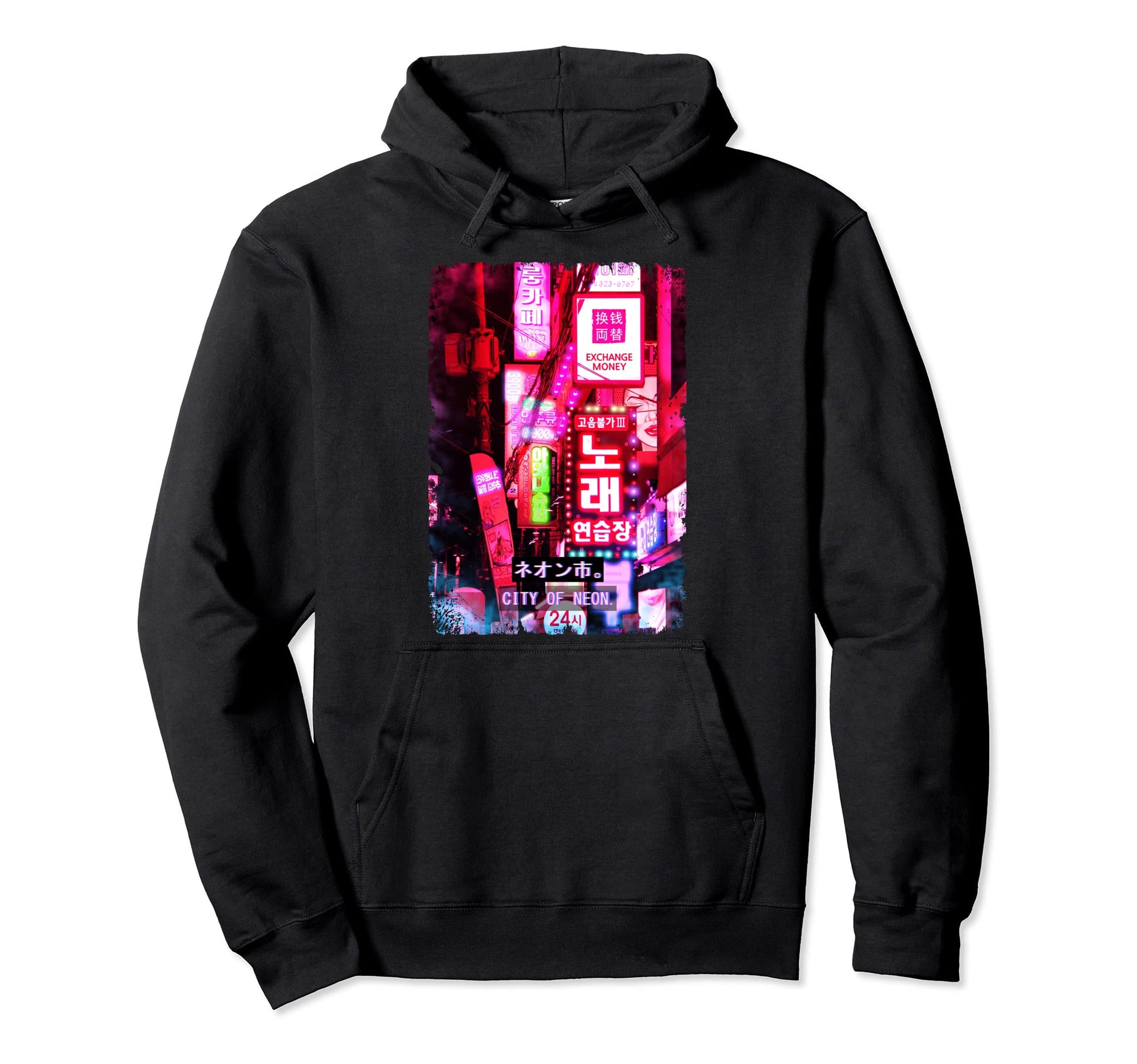 Vaporwave Japan Street Tokyo Street Hoodie - Streetwear Style for Adults - T-Shirt, Sweatshirt, Hoodie