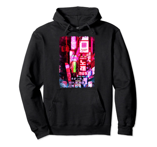 Vaporwave Japan Street Tokyo Street Hoodie - Streetwear Style for Adults - T-Shirt, Sweatshirt, Hoodie