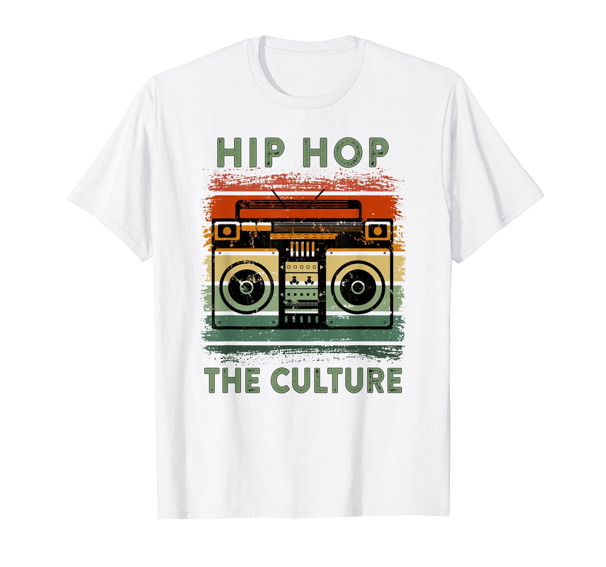 Hip Hop Culture Old School Boombox T-Shirt - Streetwear Style for Adults - T-Shirt, Sweatshirt, Hoodie