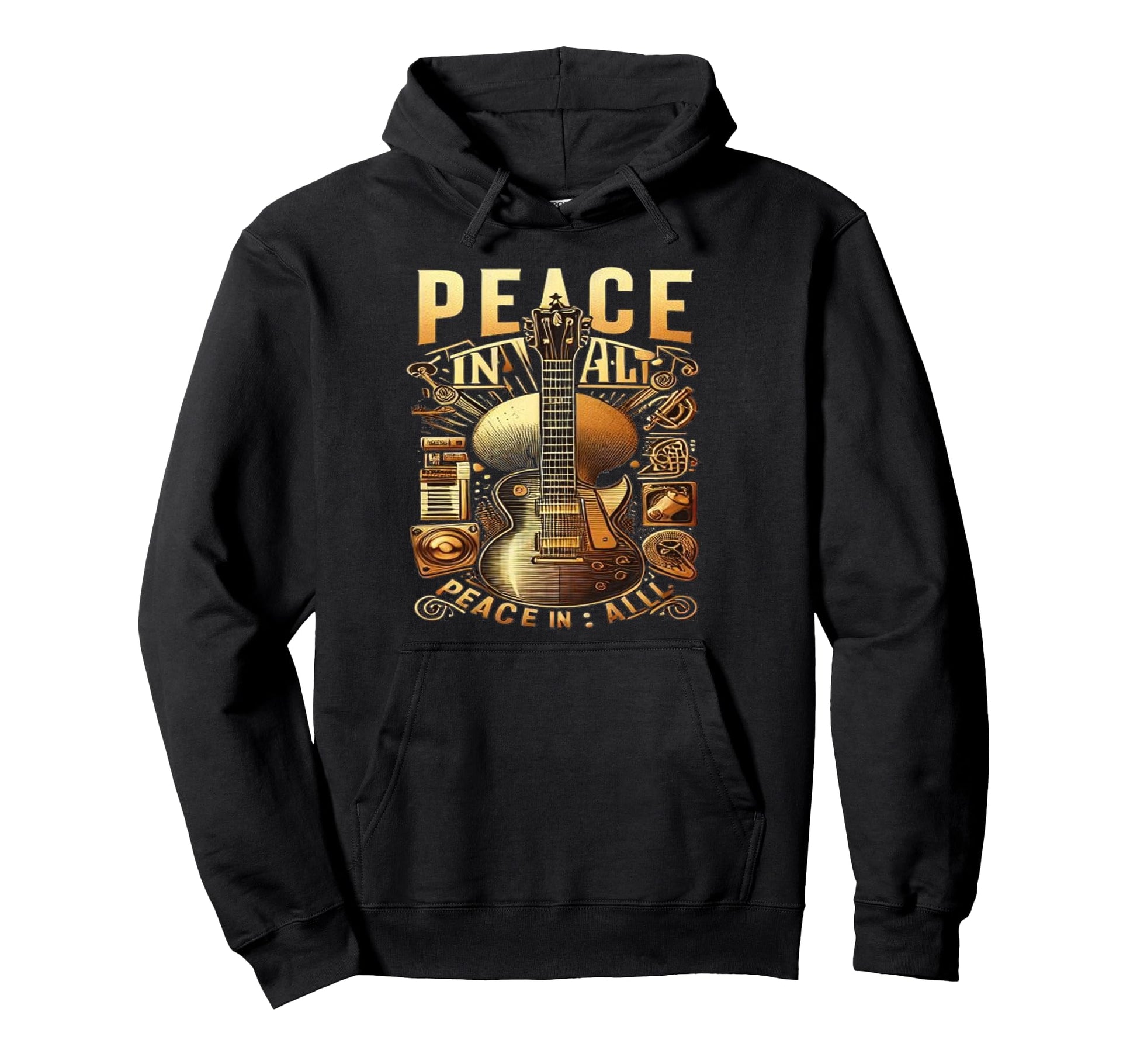 Peace All Unite Humanity Inspiring Love Hoodie - Novelty Apparel Unisex - T-Shirt, Sweatshirt, Hoodie