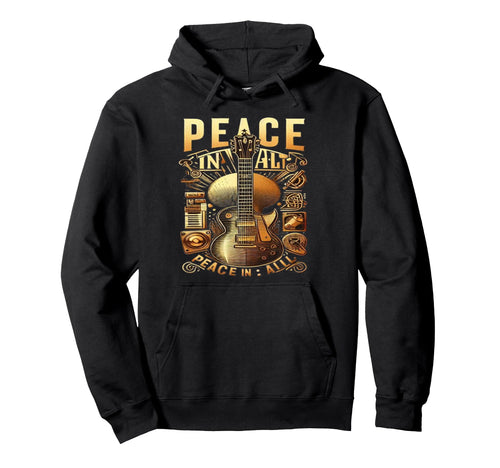 Peace All Unite Humanity Inspiring Love Hoodie - Novelty Apparel Unisex - T-Shirt, Sweatshirt, Hoodie