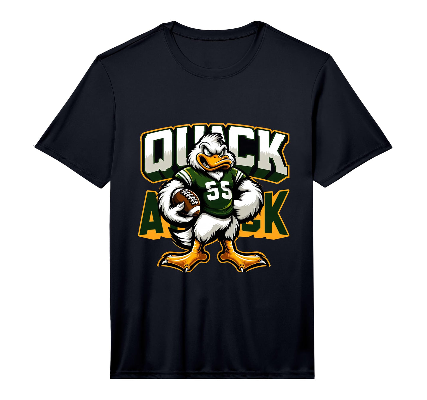 Mens Quack Attack Personalized Name T-Shirt - Aesthetic Graphic Men Women - T-Shirt, Sweatshirt, Hoodie
