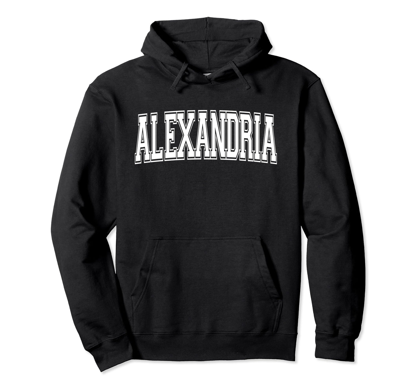 Alexandria La Louisiana Usa Sports Varsity Hoodie - Minimalist Print Unisex - T-Shirt, Sweatshirt, Hoodie