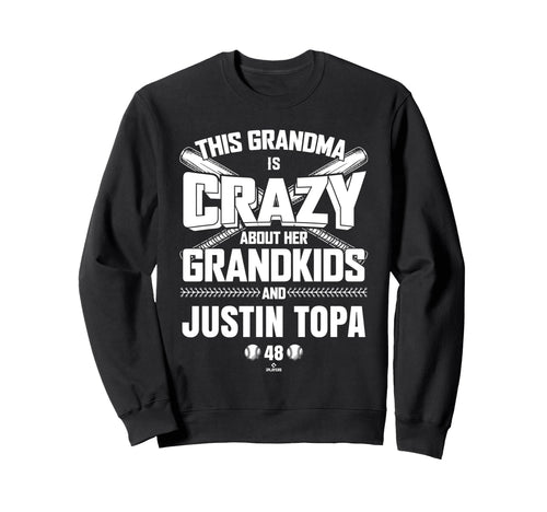 Grandma Crazy Justin Topa Minnesota Sweatshirt - Trendy Graphic Unisex - T-Shirt, Sweatshirt, Hoodie