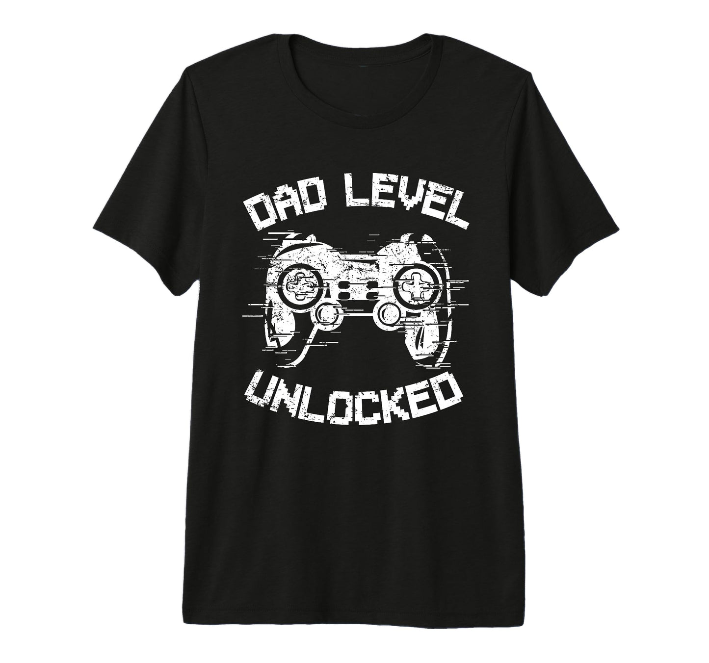Dad Level Unlocked Gaming T-Shirt - Casual Everyday Wear Men Women - T-Shirt, Sweatshirt, Hoodie