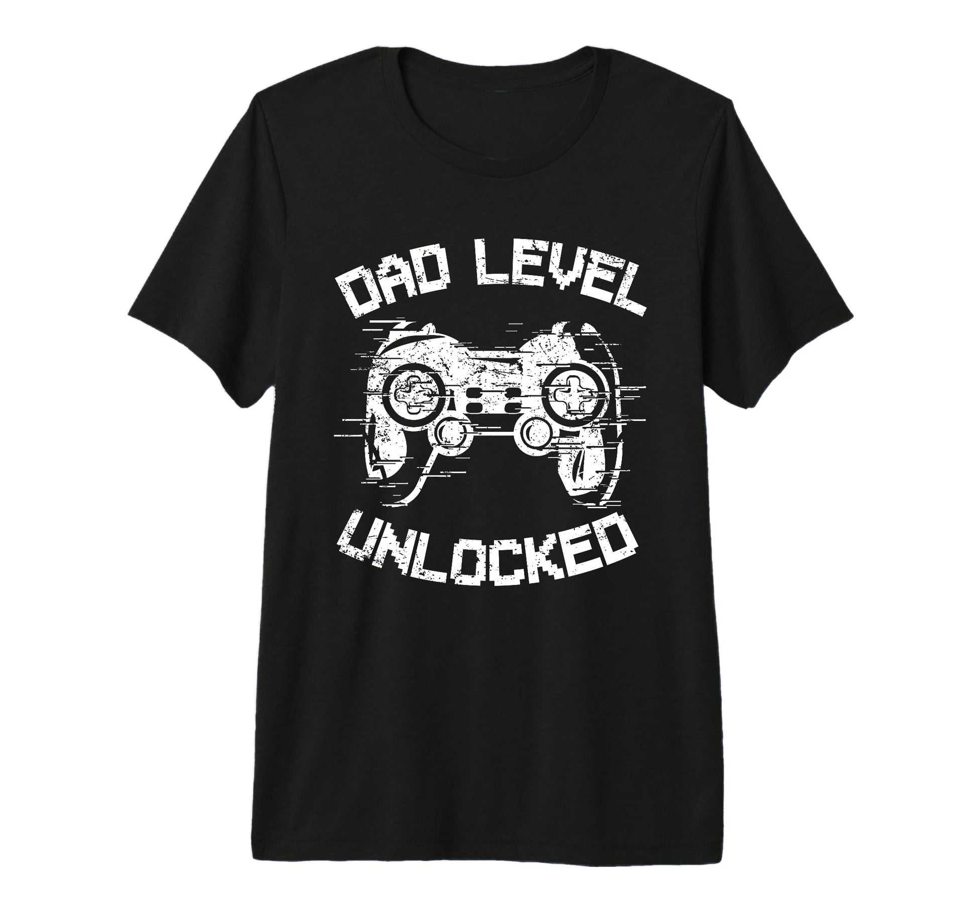 Dad Level Unlocked Gaming T-Shirt - Casual Everyday Wear Men Women - T-Shirt, Sweatshirt, Hoodie