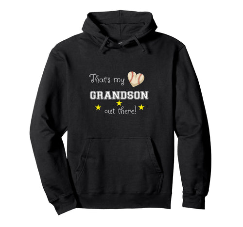 Baseball Grandma Hoodie - Fun Novelty Design for Adults - T-Shirt, Sweatshirt, Hoodie