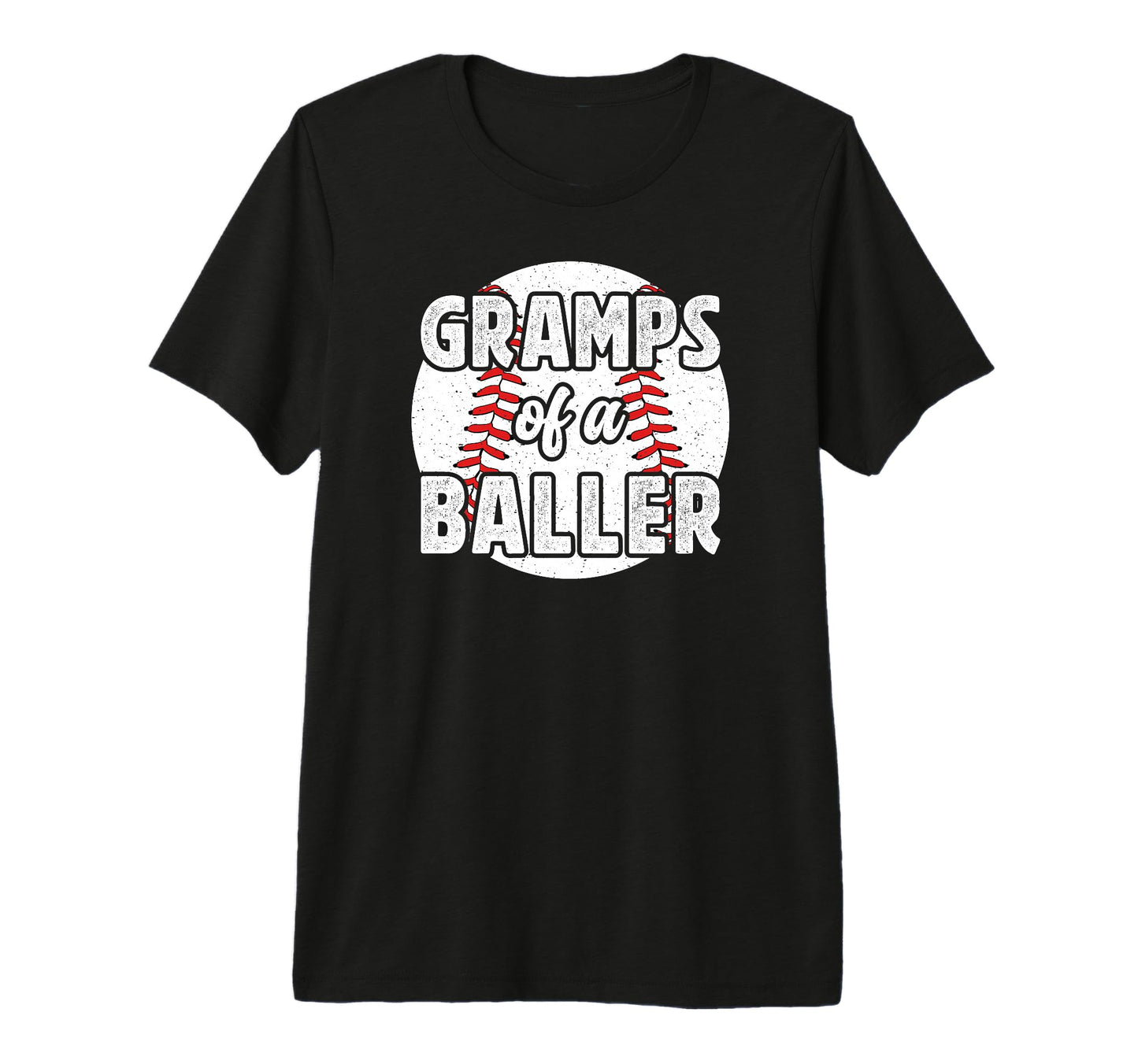 Mens Gramps Baller Baseball Gramps T-Shirt - Trendy Graphic Men Women - T-Shirt, Sweatshirt, Hoodie