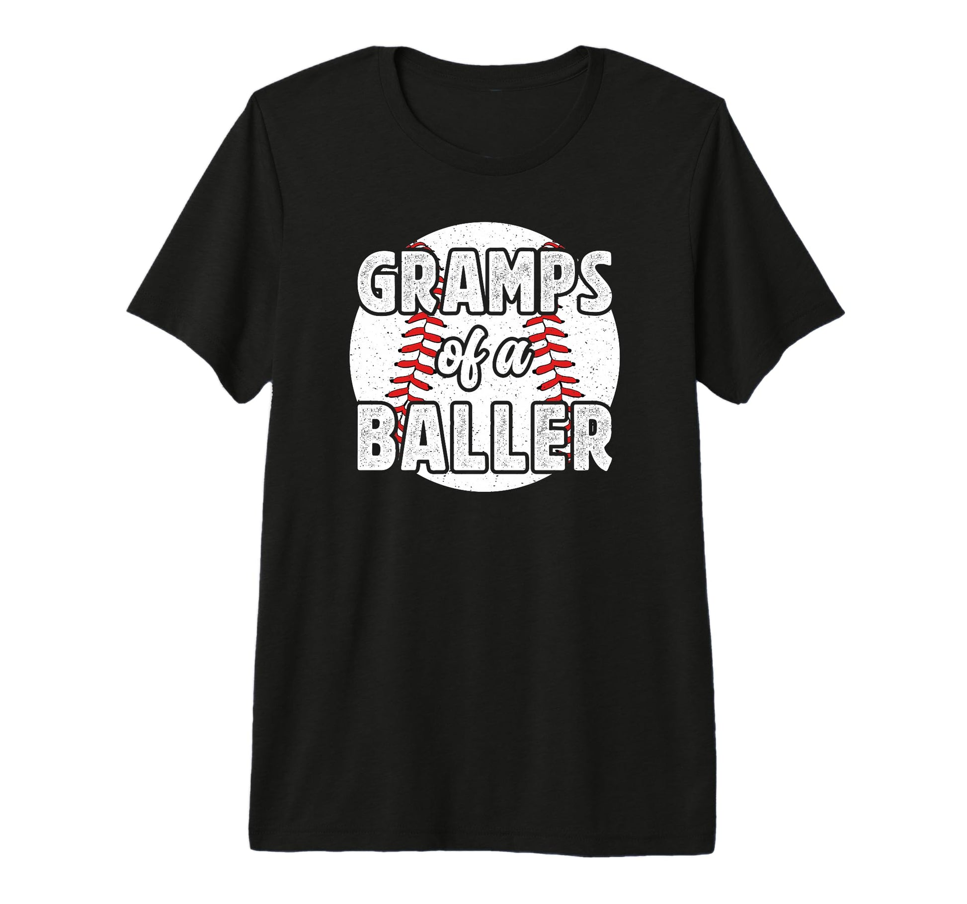 Mens Gramps Baller Baseball Gramps T-Shirt - Trendy Graphic Men Women - T-Shirt, Sweatshirt, Hoodie