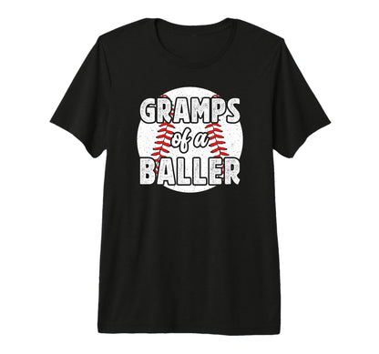 Mens Gramps Baller Baseball Gramps T-Shirt - Trendy Graphic Men Women - T-Shirt, Sweatshirt, Hoodie