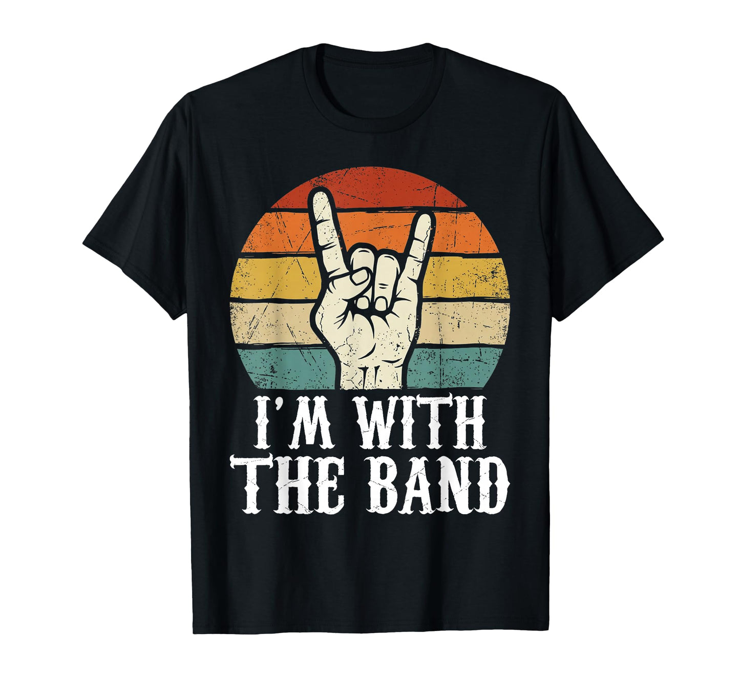 Im Band Rock Music Lover Rock Sign T-Shirt - Casual Everyday Wear Unisex - T-Shirt, Sweatshirt, Hoodie