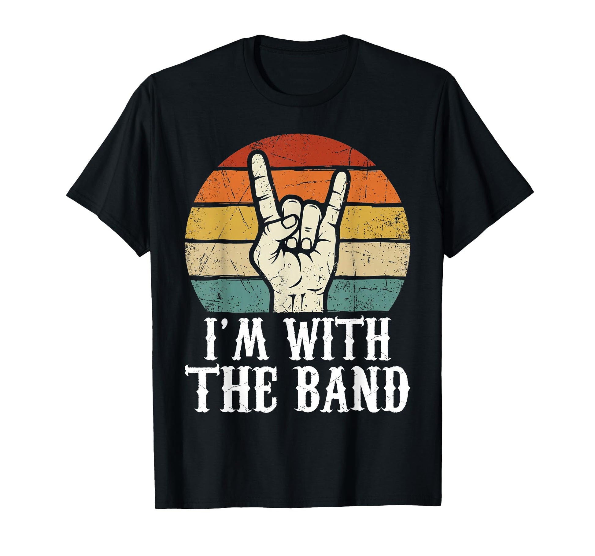 Im Band Rock Music Lover Rock Sign T-Shirt - Casual Everyday Wear Unisex - T-Shirt, Sweatshirt, Hoodie