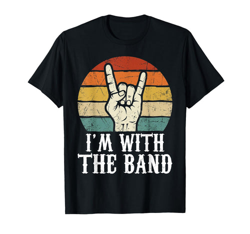 Im Band Rock Music Lover Rock Sign T-Shirt - Casual Everyday Wear Unisex - T-Shirt, Sweatshirt, Hoodie