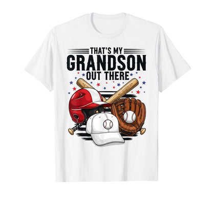Proud Baseball Grandma Supporting T-Shirt - Fun Novelty Design Unisex - T-Shirt, Sweatshirt, Hoodie